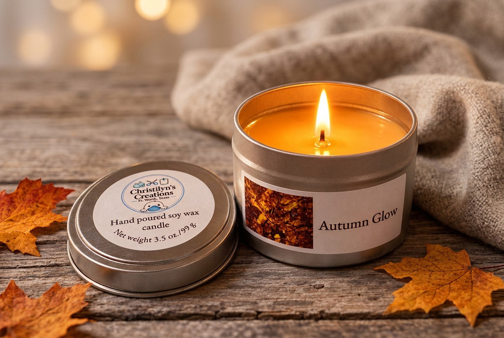 Autumn Glow – Hand Poured Soy Wax Candle